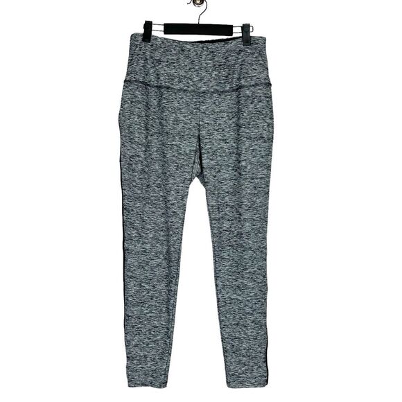 Chico’s Zenergy Gray Space Dye Leggings Chico’s Size 1 US Size 8/10 - Picture 1 of 6